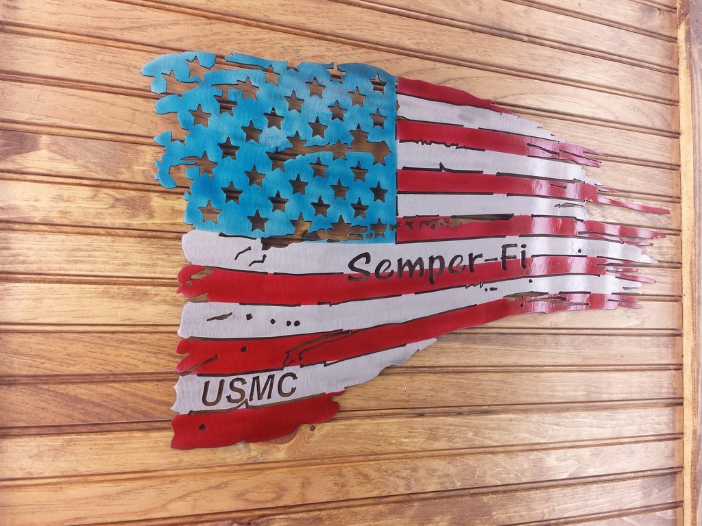 Customizable Tattered Flags - Hersey Customs Inc.